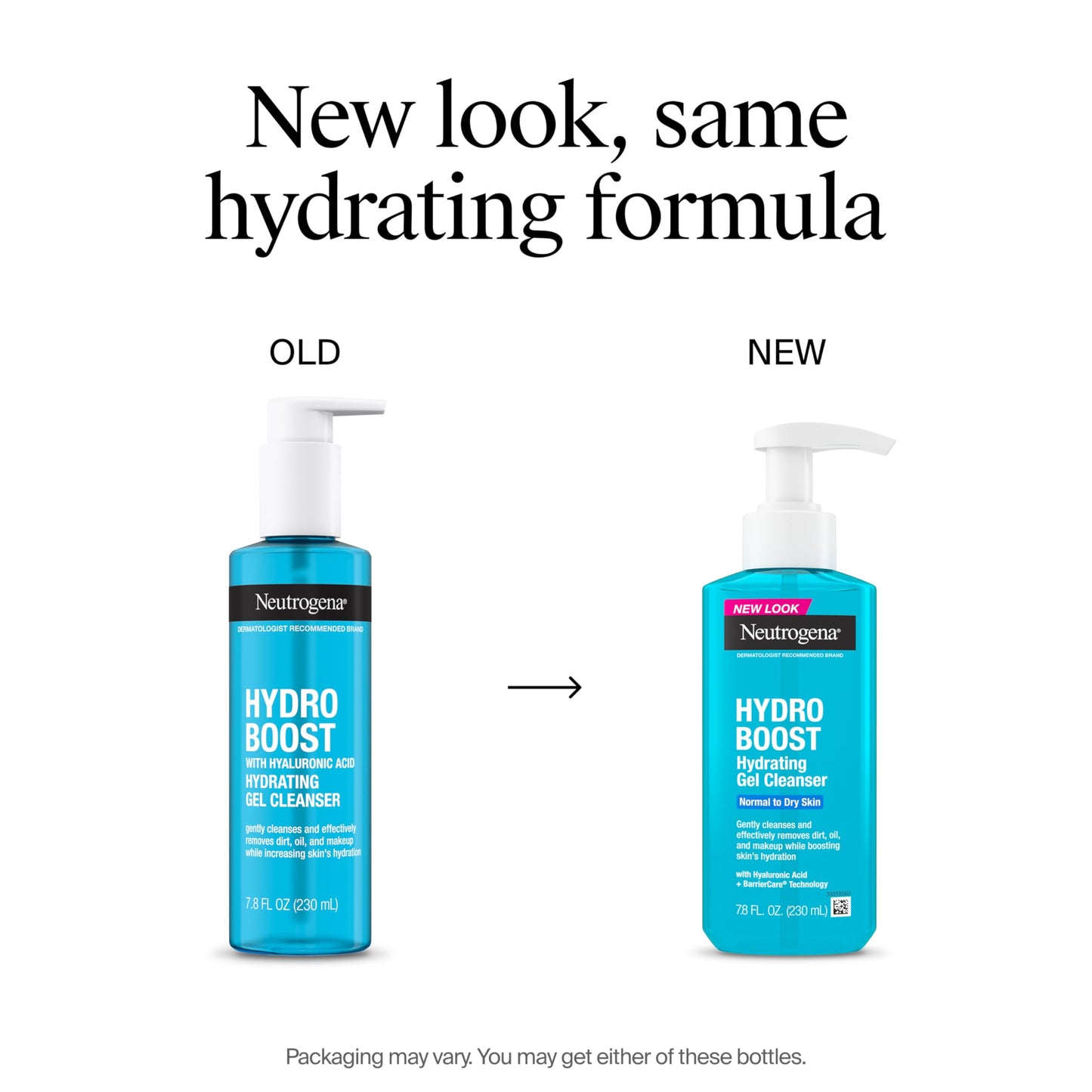 Neutrogena Hydro Boost Hydrating Face Wash & Makeup Remover, Gentle Facial Cleanser Gel with Hyaluronic Acid, Locks Moisture for Soft Supple Skin Beauty & Personal Care Neutrogena