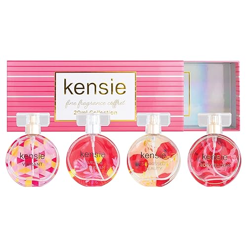 kensie Kensie 4 Piece Coffret - Vibrant, Darling Daydream, Sunkissed Beauty, Rosy Bloom, 0.67 fluid_ounces Beauty & Personal Care kensie