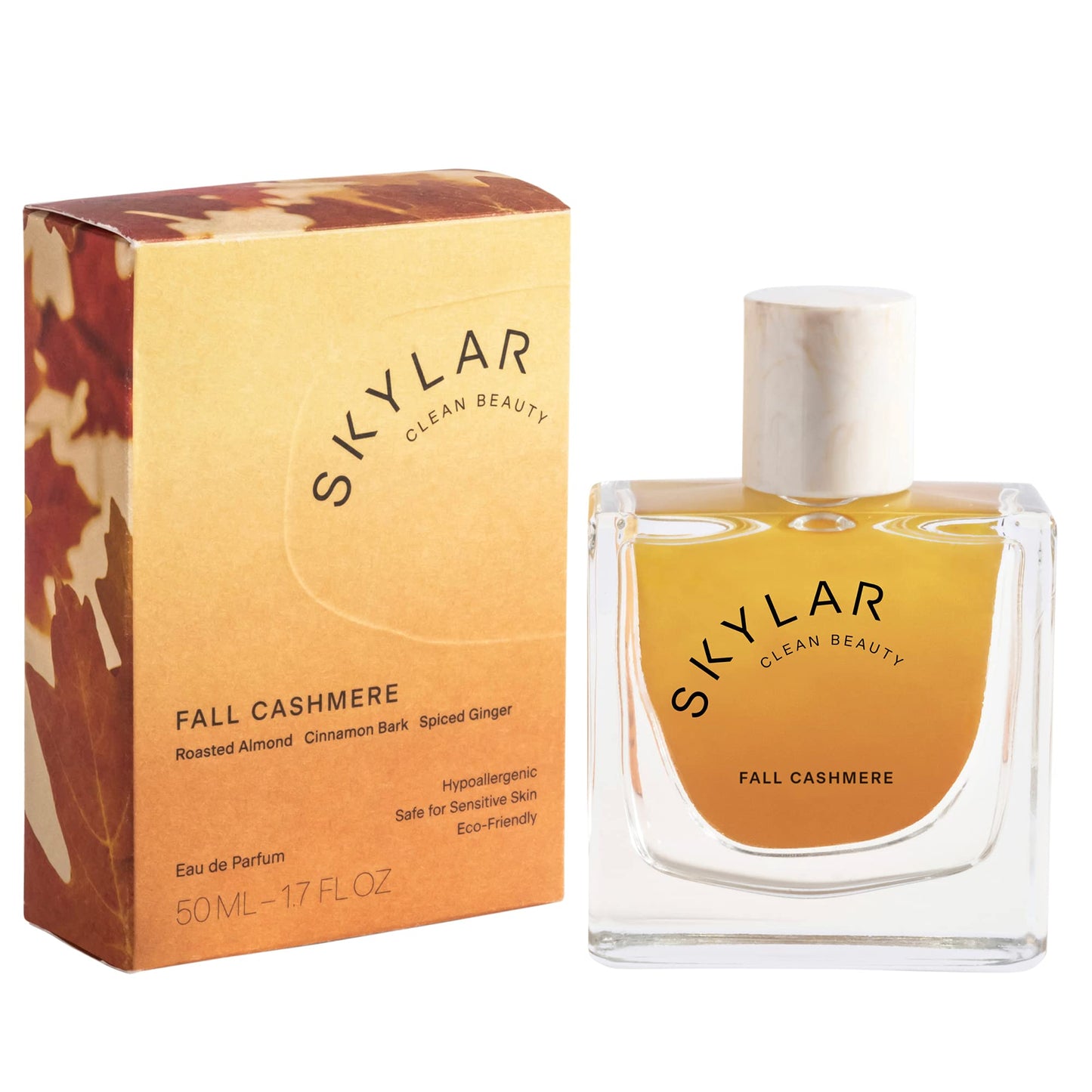 Skylar Fall Cashmere Eau de Parfum - Hypoallergenic & Clean Perfume for Women & Men, Vegan & Safe for Sensitive Skin - Spicy Gourmand Perfume Beauty & Personal Care Skylar