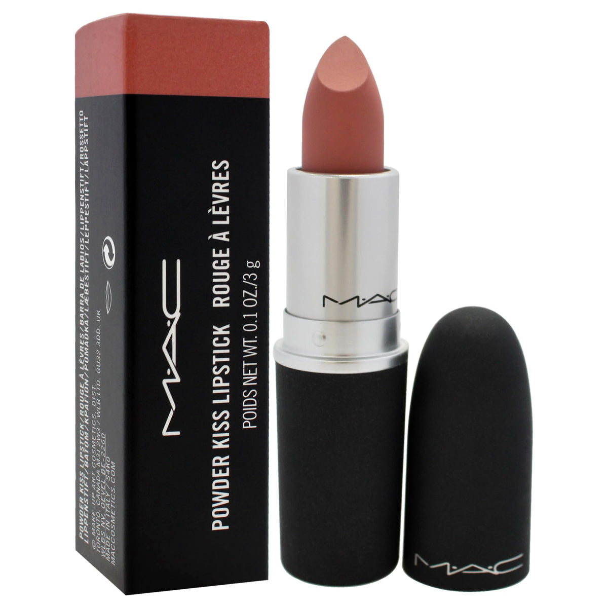 MAC Powder Kiss Lipstick - Ted for Women - 0.1 oz Lipstick Beauty & Personal Care MAC