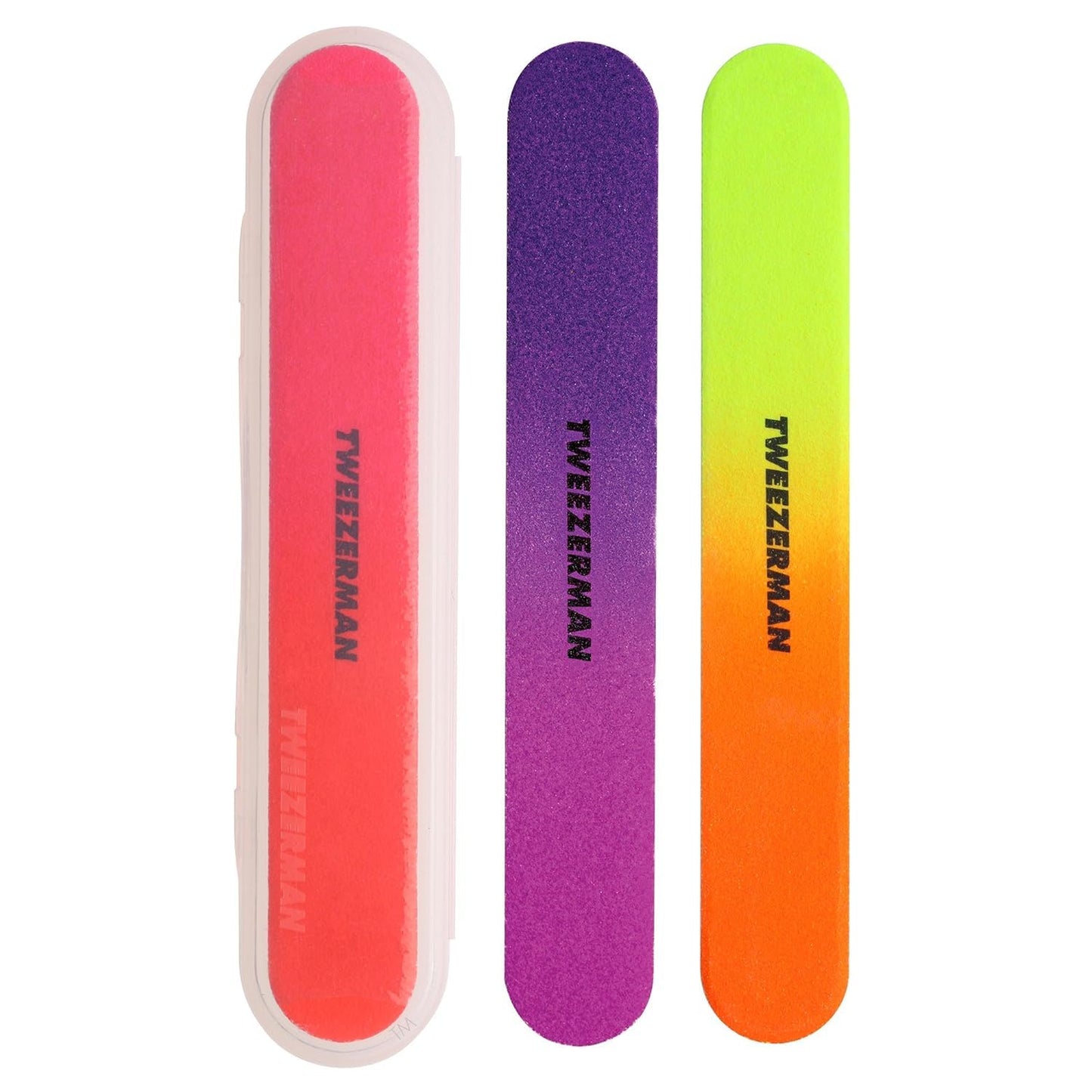 Tweezerman Neon Hot Nail Filemates, 3 Count Beauty & Personal Care Tweezerman
