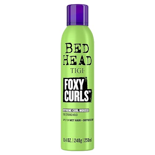 TIGI Bed Head Foxy Curls Curly Hair Mousse for Strong Hold 8.4 oz Beauty & Personal Care TIGI