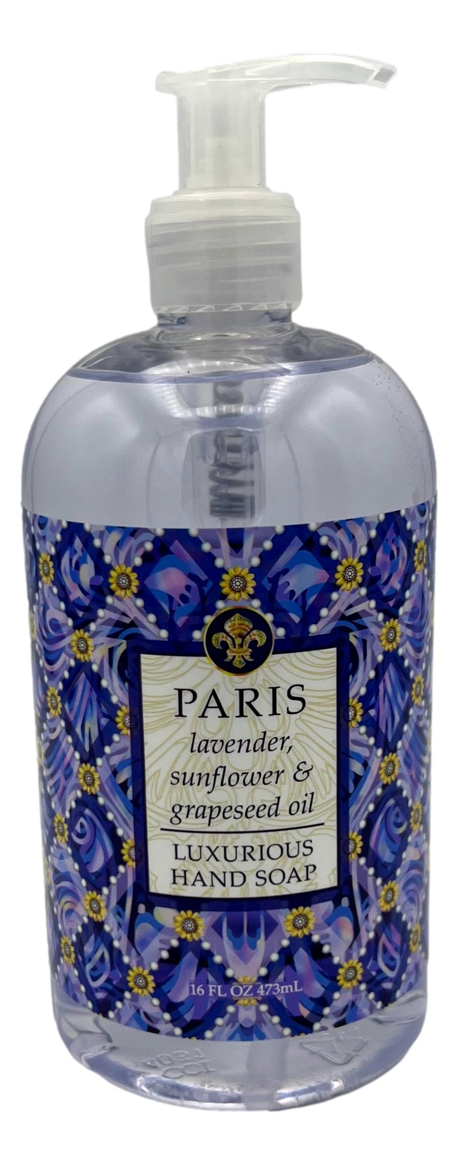 Greenwich Bay Trading Co., Destination Collection - Paris, Hand Soap and Shea Butter Lotion Set, 16 Ounces Each, Purple, white Beauty & Personal Care Greenwich Bay