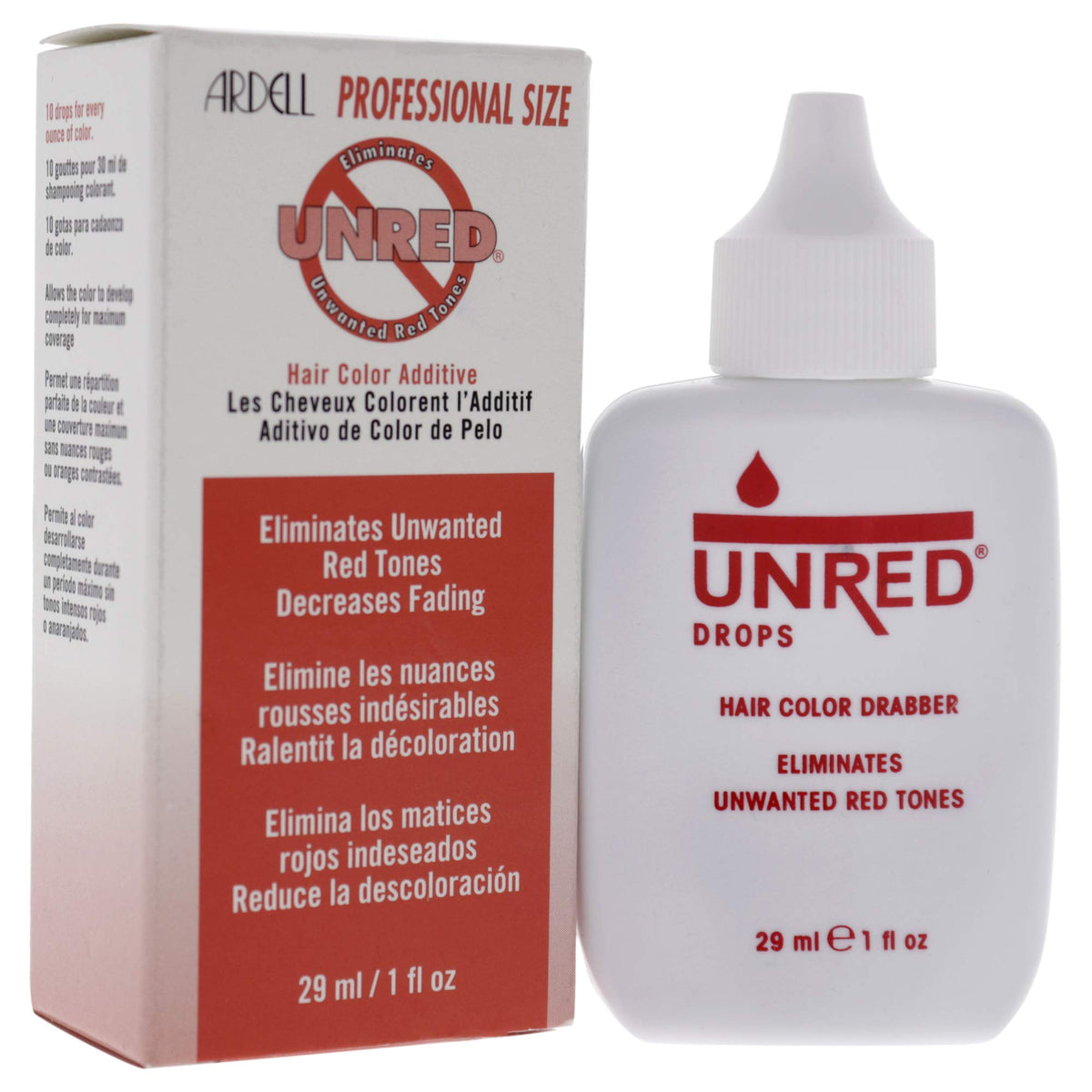Ardell Unred Hair Color Additive - Neutralizes Red Tones in Hair-Dye for Brassy Hairs, Hair Toner, Enhance Semi Permanent Hair Color for Women, 1 oz Beauty & Personal Care Ardell