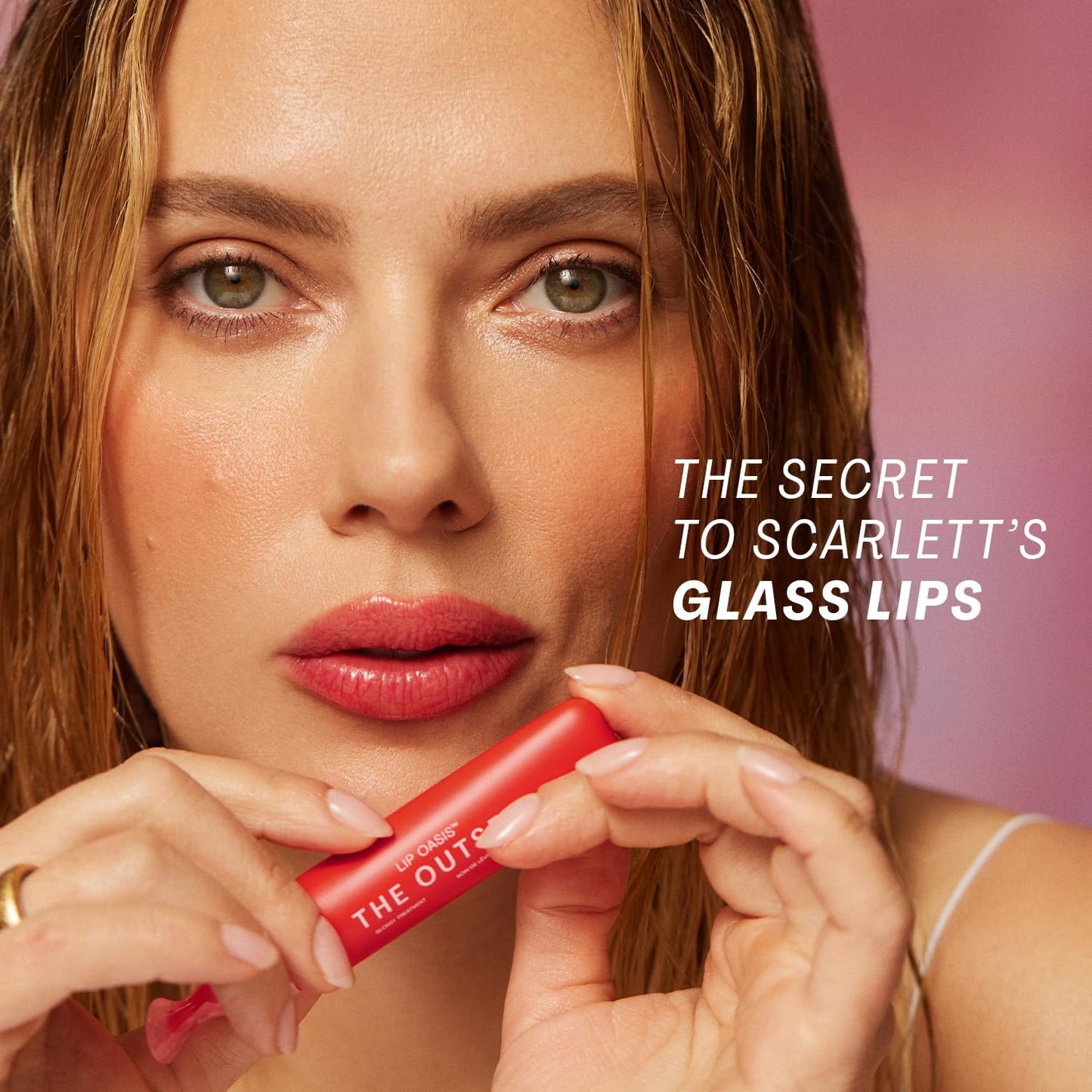 The Outset Lip Oasis Hydrating Lip Balm, Glossy Moisturizing Lip Treatment for Dry, Sensitive Lips, Clean, Vegan & Gluten-Free, Sheer Tint Sun Kiss Beauty & Personal Care The Outset
