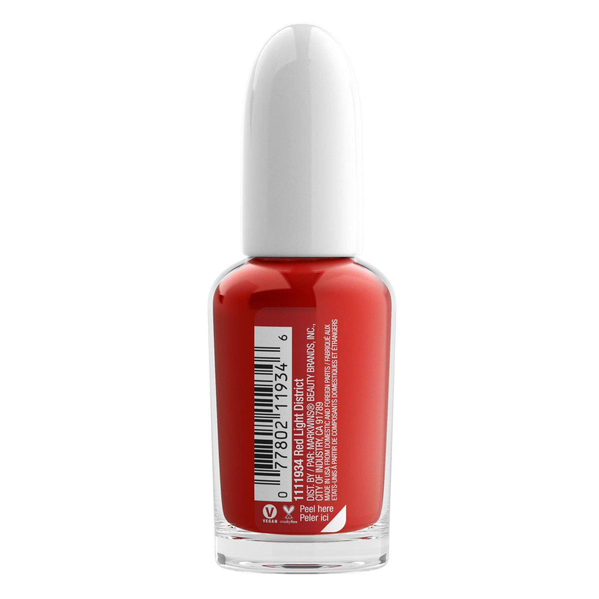 wet n wild Fast Dry AF Nail Polish, Quick 40 Second Dry Time, Long Lasting High-Shine - Red Light District Beauty & Personal Care wet n wild