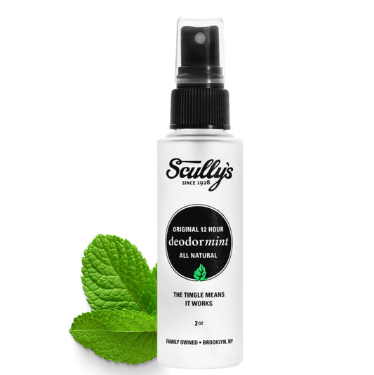 Scully’s Deodormint Spritz Natural Deodorant Spray (2oz) - 12+ Hour Protection Aluminum-Free, Non-Toxic Deodorant for Women, Men & Kids - Refillable Beauty and Personal Care Scullys