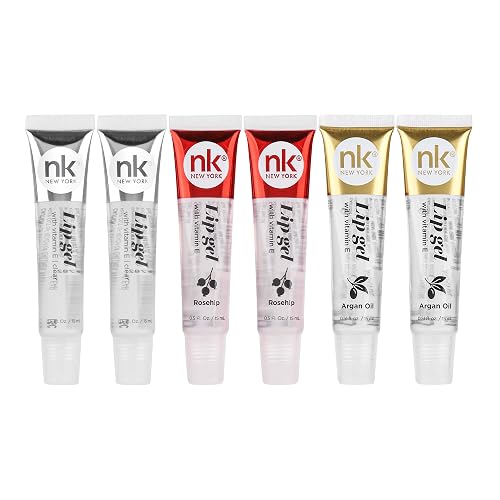 NICKA K NEW YORK Lip Gel, Hydrating, Lightweight, Glides on Effortlessly, Non Sticky Finish Lip Gel Colors (AMZ013) Beauty & Personal Care NICKA K NEW YORK
