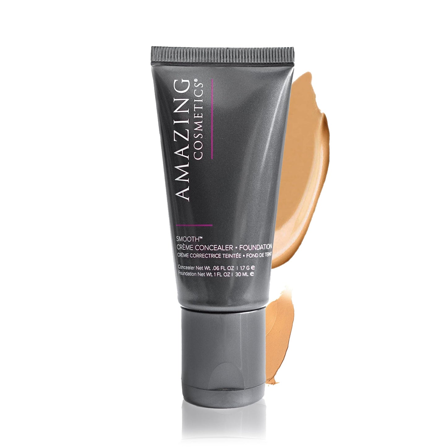 AmazingCosmetics Smooth Creme Concealer & Foundation Duo Hydrating Lightweight Makeup Beauty & Personal Care AmazingCosmetics