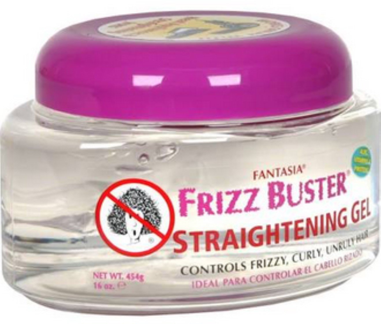 Fantasia Frizz Buster Straightening Gel, 16 oz (Pack of 3) Beauty & Personal Care Fantasia
