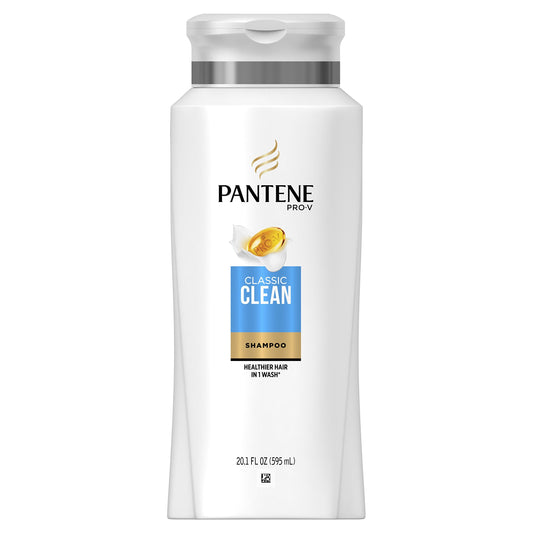 Pantene Pro-V Classic Clean Shampoo, 20.1 Fl Oz, 20.100000000000001 Fl Oz Beauty & Personal Care Pantene