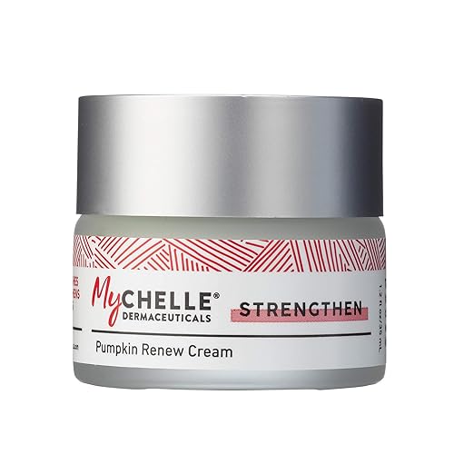 MyChelle Dermaceuticals Pumpkin Renew Cream (1.2 Fl Oz) - Daily Face Moisturizer with Pumpkin Seed Oil, Cloudberry Extract & Antioxidants Beauty & Personal Care MyChelle Dermaceuticals