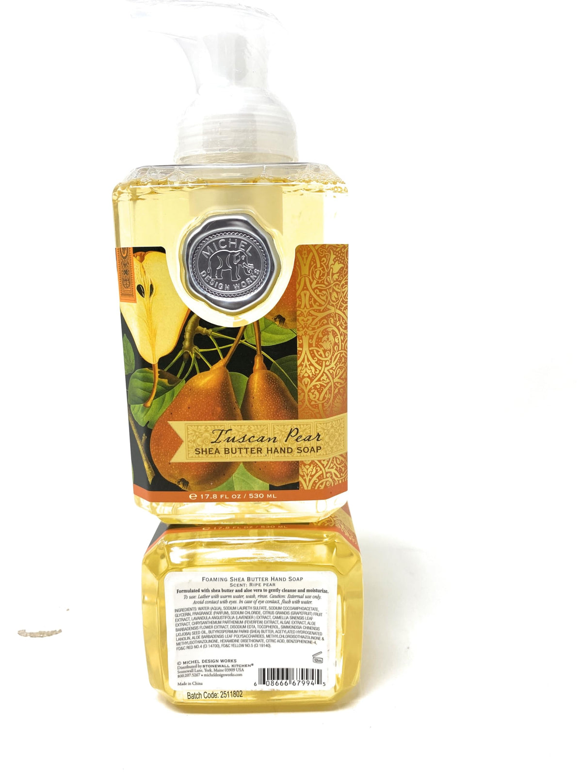 Michel Design Works Tuscan Pear Foaming Soap, 17.8-Ounce Beauty & Personal Care Michel Design Works
