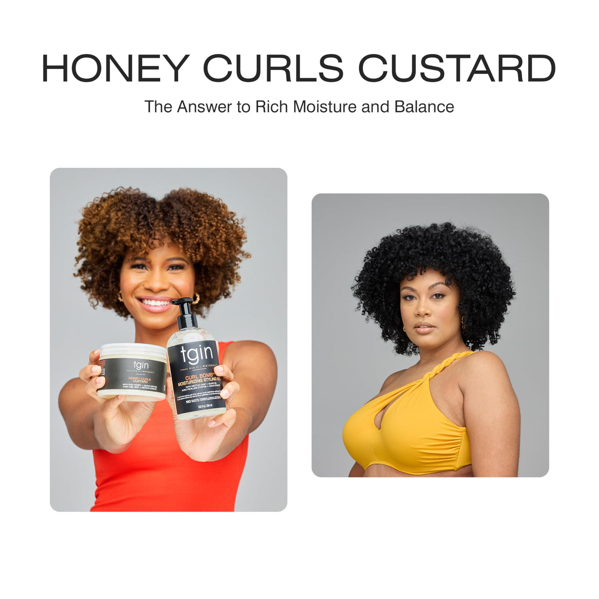 Thank God It's Natural Honey Curls Custard - 12 Oz - For Natural, Dry, Curly, Damaged Hair Beauty & Personal Care Thank God It's Natural