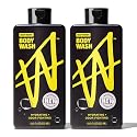 W By Jake Paul Body Wash for Men, Odor Fighting, Deep Cleaning Shower Gel, Hydrating Mens Bodywash, Deep Woods Scent, 2 Pack, 18 fl oz Beauty & Personal Care W