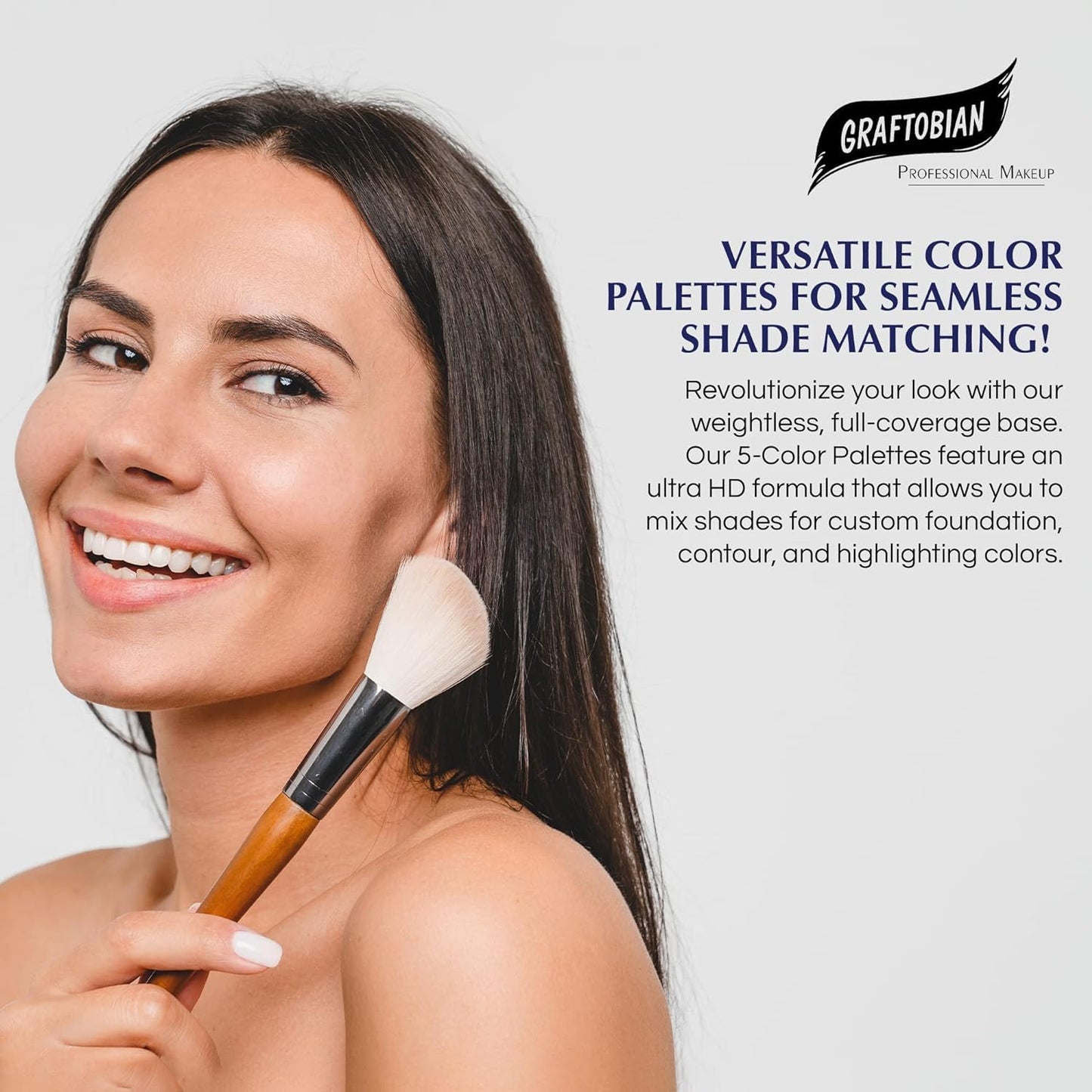 Graftobian HD Glamour Creme Foundation Palette, Cool #1 Beauty & Personal Care Graftobian