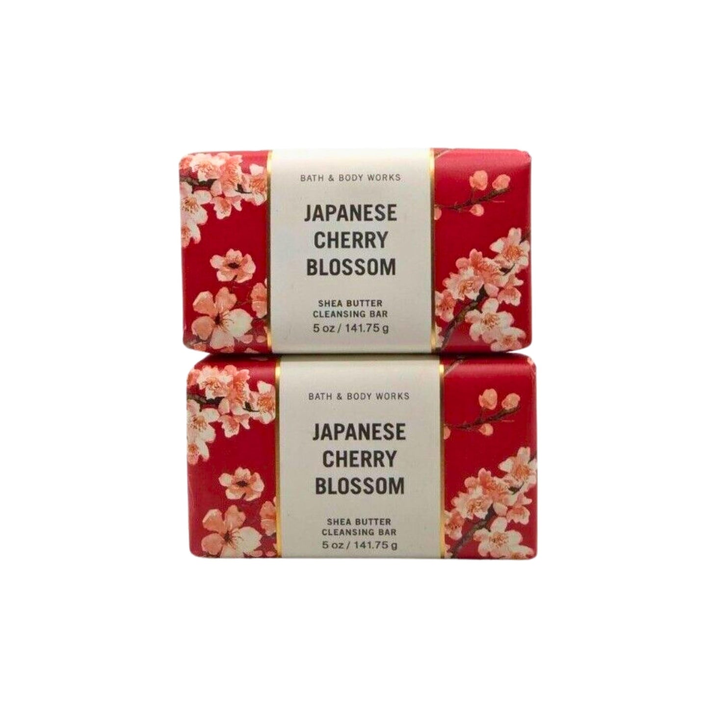 Bath & Body Works Cleansing Bar, Pack of 2, 5oz Each (Japanese Cherry Blossom) Beauty & Personal Care Bath & Body Works
