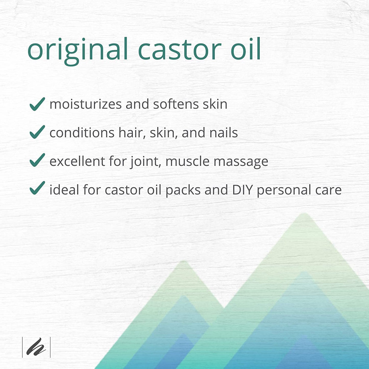 Home Health Castor Oil - 32 fl oz, Pack of 2 - Conditioning Oil for Body, Skin & Brows - Non-GMO, USDA-Certified Organic - Cold Pressed - Solvent Beauty & Personal Care Home Health