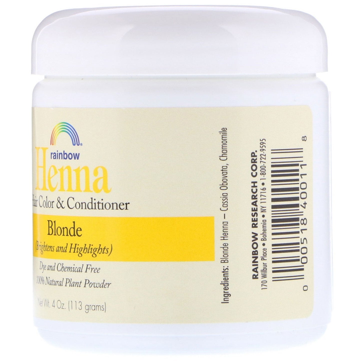 Henna, Persian Blonde , 4 oz ( Multi-Pack)2 Beauty & Personal Care Rainbow Research