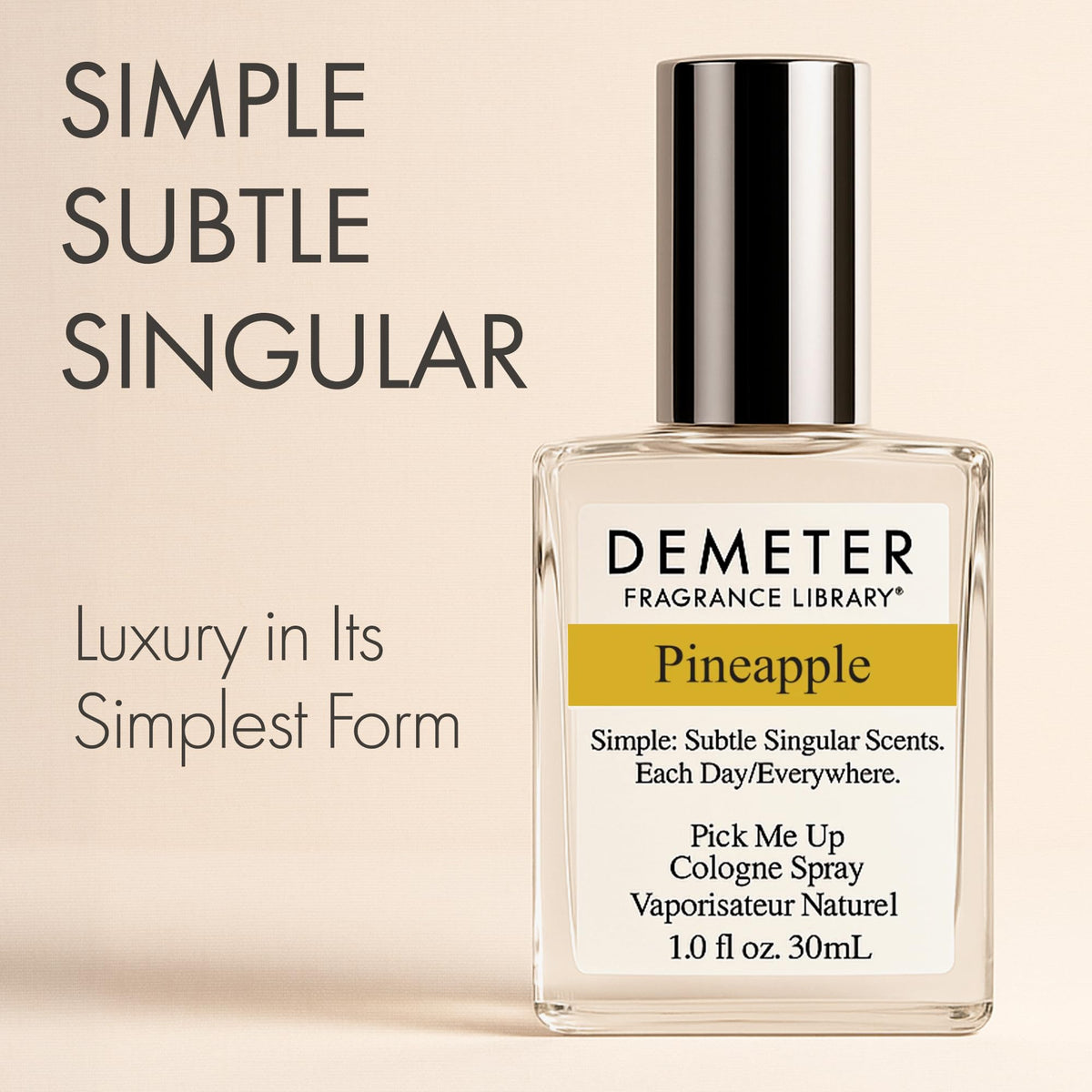 DEMETER Natural Perfume Spray Cologne for Women, Pineapple, 1 oz Beauty & Personal Care DEMETER