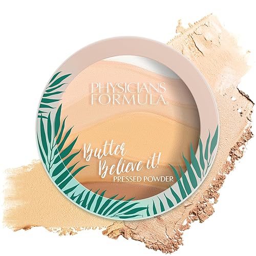 Physicians Formula Murumuru Butter Believe It! Pressed Face Powder, Buildable Coverage with Creamy Finish, Enriched with Amazonian Butters Beauty & Personal Care Physicians Formula