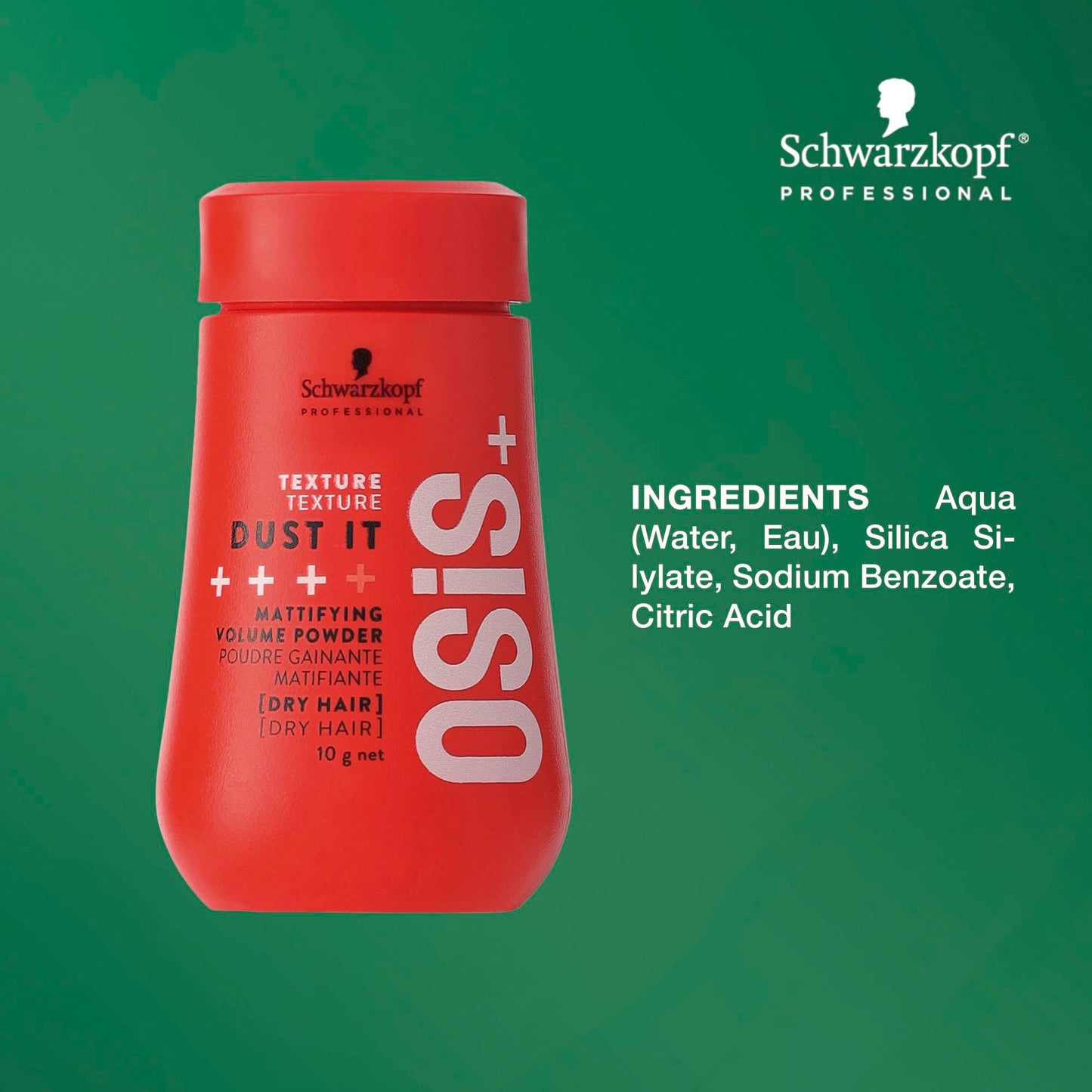 OSiS+ Dust It, 0.35 oz (3 Pack) - Mattifying and Texturizing Volume Powder - Long-Lasting Hold, Strong Control and Separation for Different Hair Beauty & Personal Care OSiS+