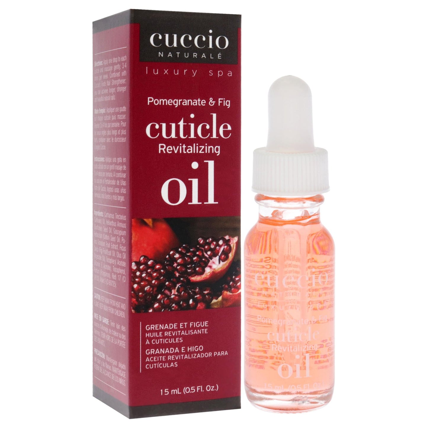 Cuccio Naturale Cuticle Oil - Revitalizing Pomegranate & Fig - Repairs Skin & Nails - 0.5 Oz Beauty & Personal Care Cuccio