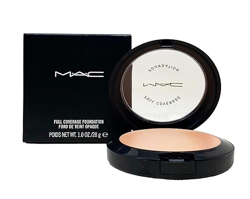 M.A.C Cosmetics Full Coverage Foundation - W10 (very fair with neutral rosy undertones for light skin) 1 Oz/28g Beauty & Personal Care MAC