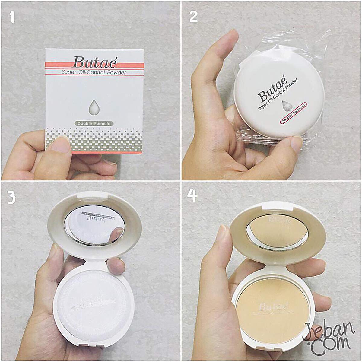 Super Oil Control Face Compact Foundation Powder loose Translucent Perfect Skin Smooth Radiance Oil-free Pressed Light weight long lasting Makeup Beauty & Personal Care BUTAE