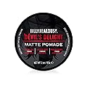 Billy Jealousy Devil's Delight Matte Pomade for Men Adds Volume and Definition, Strong Hold Water-Based Formula with Black Pepper Sandalwood Scent, 3 Beauty & Personal Care Billy Jealousy