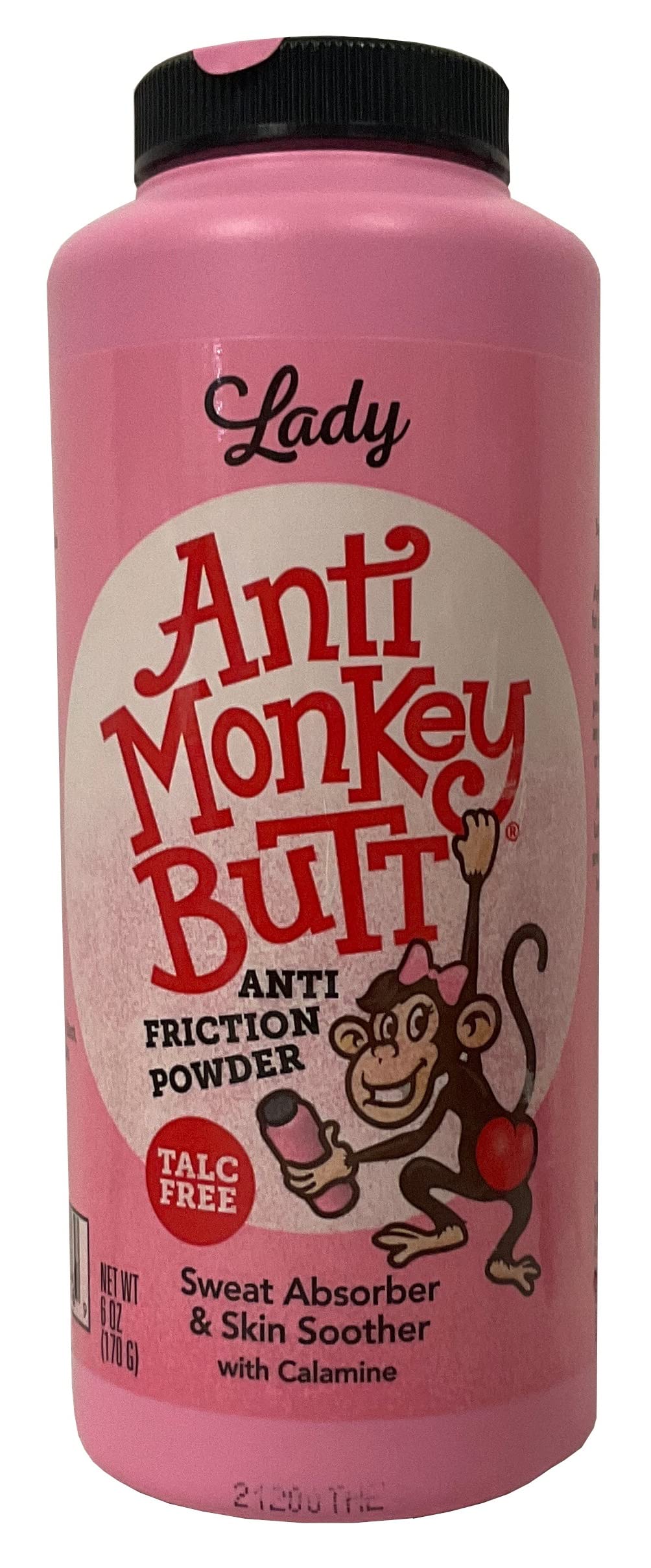 Anti Monkey Butt Women’s Body Powder - Talc-Free, Sweat Absorbing, & Anti-Chafing Formula - All-Day Comfort & Protection - 6 oz Beauty and Personal Care Anti Monkey Butt