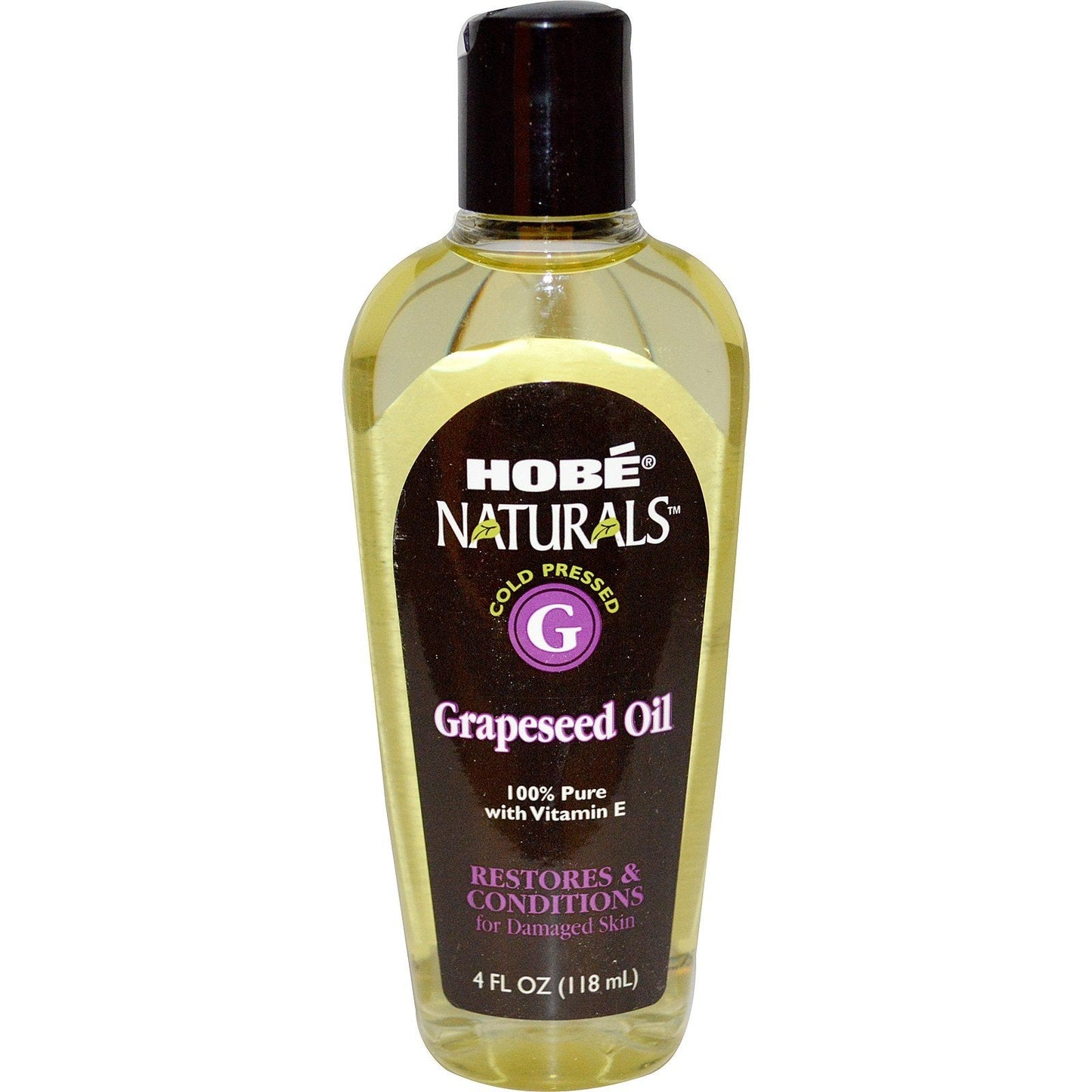 Hobe Labs Hobe Naturals Grapeseed - 4 fl oz Beauty & Personal Care Hobe Labs