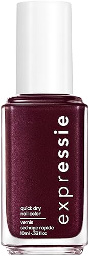 Essie expressie, Quick-Dry Nail Polish, 8-Free Vegan, Dark Purple, Breaking The Bold, 0.33 fl oz Beauty & Personal Care essie