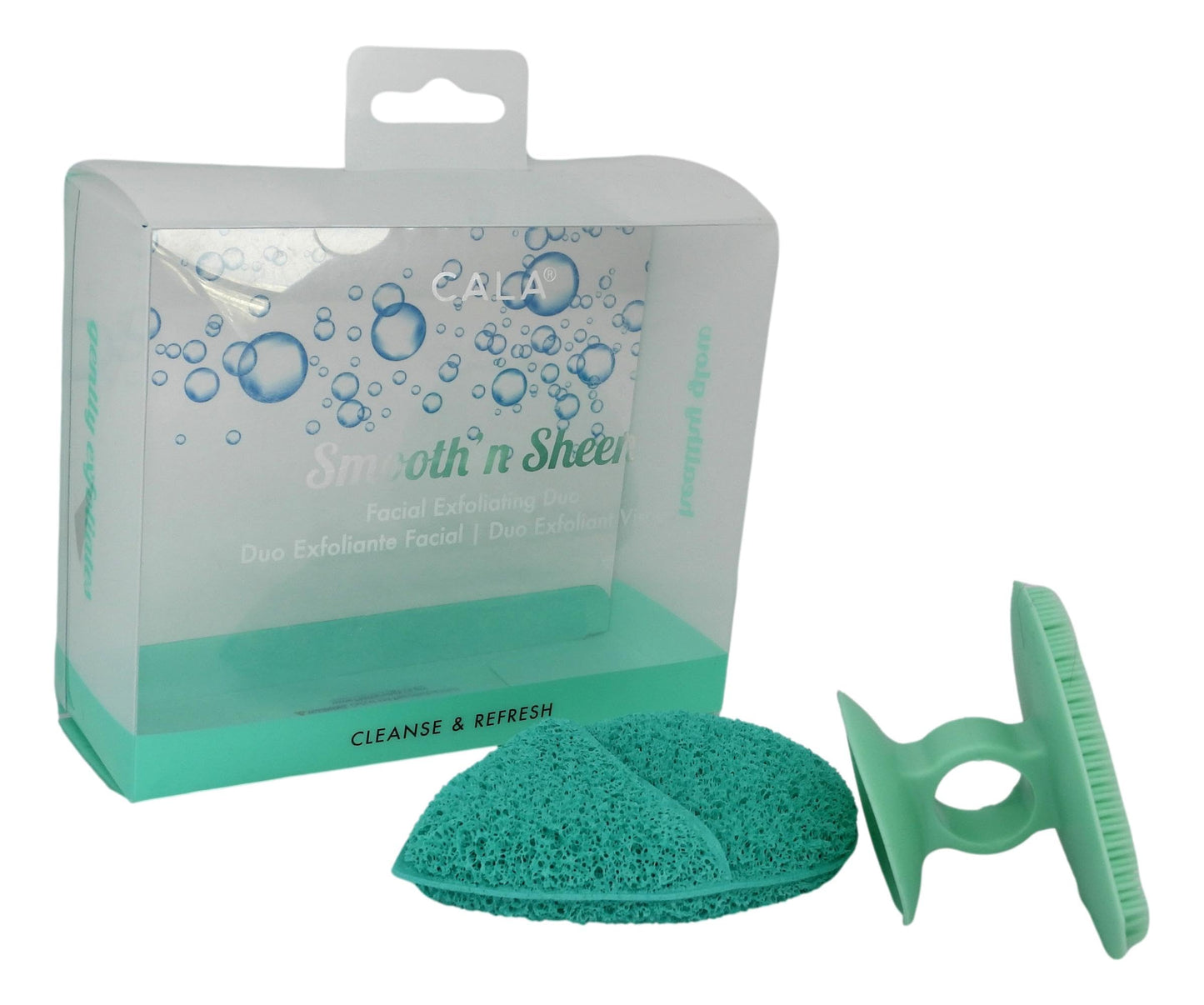 Cala Mint facial exfoliator duo Beauty & Personal Care Cala