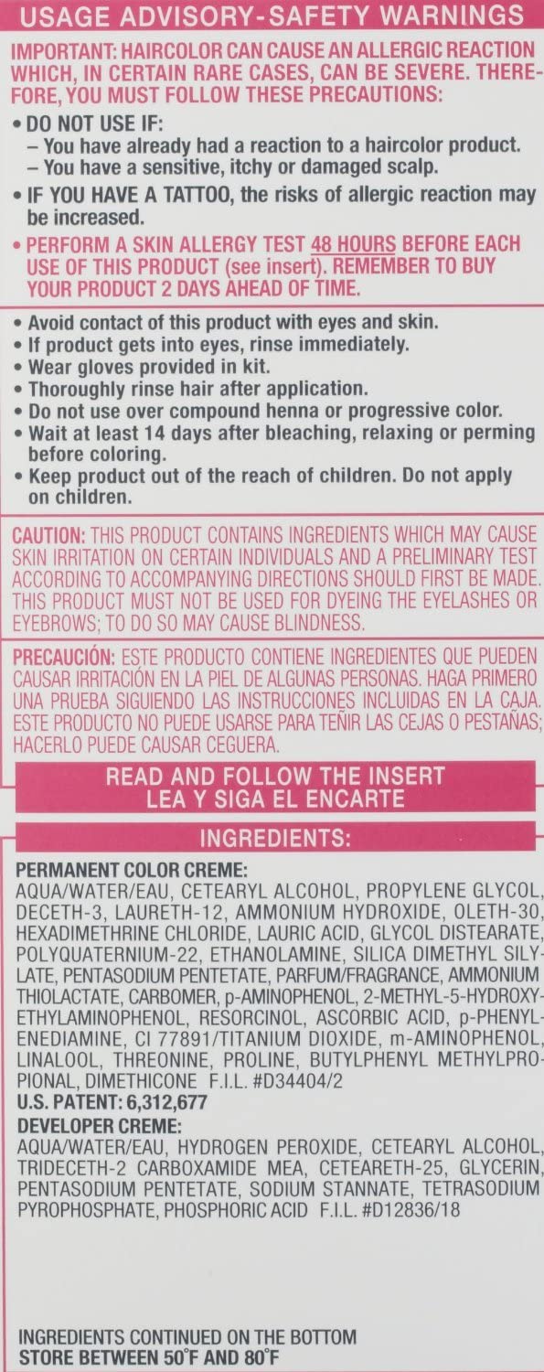 L'Oreal Paris Excellence Creme Triple Protection Hair Color, Light Auburn (Warmer) [6R] 1 ea (Pack of 3) Beauty & Personal Care L'Oreal Paris