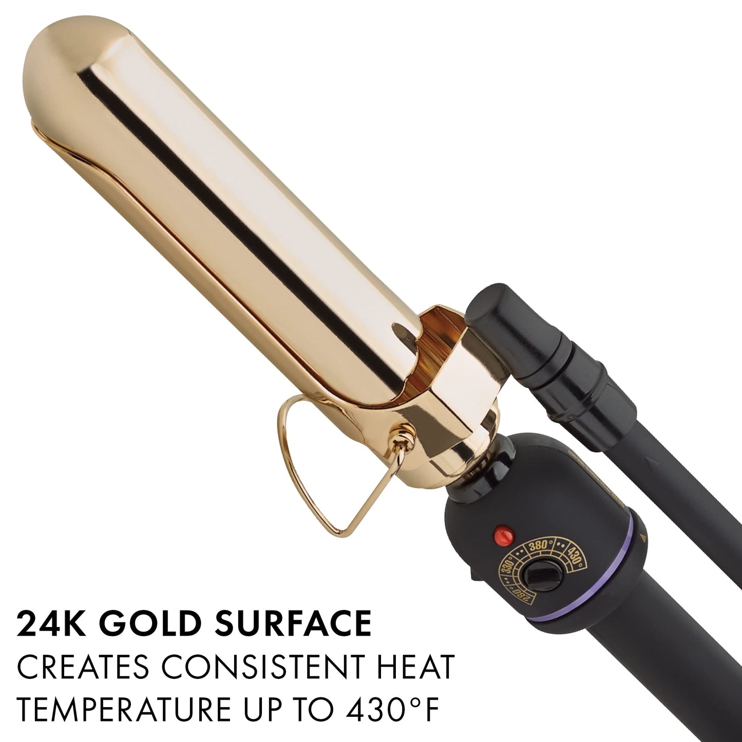 Hot Tools Pro Artist 24K Gold Marcel Iron | Long Lasting Curls, Waves (1-1/4 in) Beauty & Personal Care HOT TOOLS