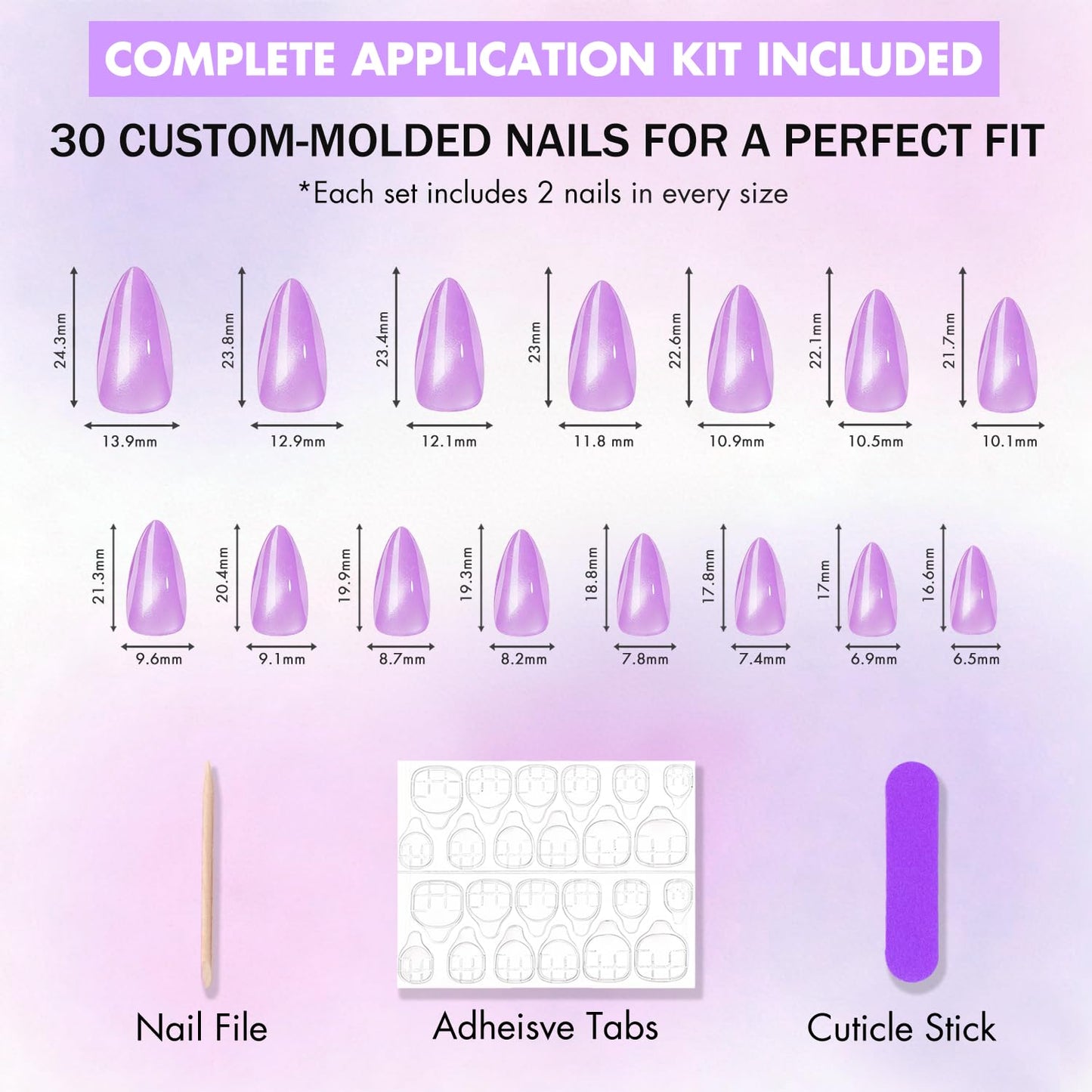 KQueenest Cat Eye Dark Brown Press on Nails Almond, Glitter Press on Nails Medium, Sparkly Shiny Soft Gel Fake Nails Set, Bling Chrome Coffee Glue on Beauty and Personal Care KQueenest