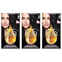 Garnier Olia Ammonia-Free Brilliant Color Oil-Rich Permanent Hair Color, 2.0 Soft Black (Pack of 3) Black Hair Dye (Packaging May Vary) Beauty & Personal Care Garnier