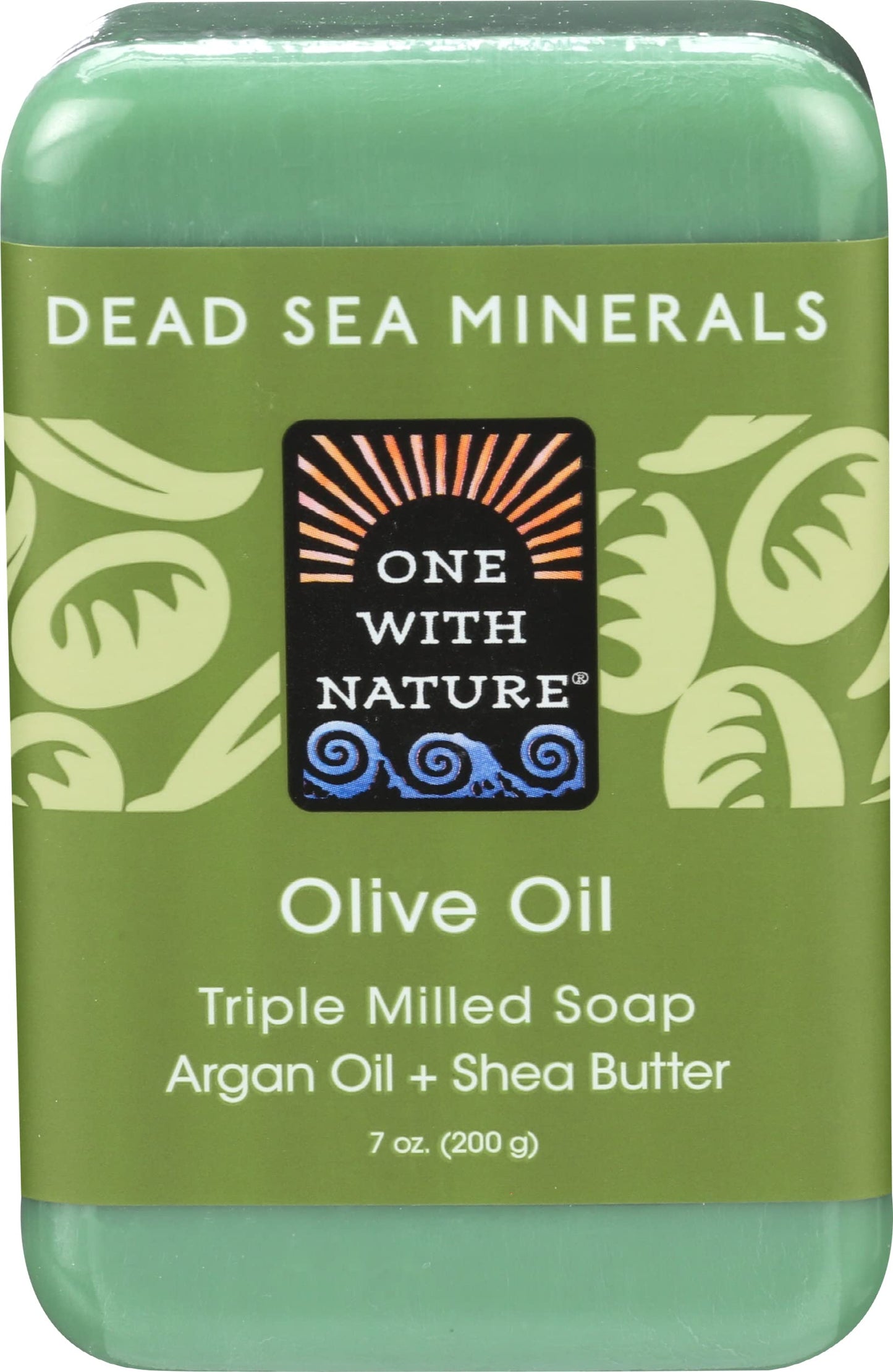 One With Nature Dead Sea Mineral Olive Oil Bar Soap - 7 Oz Beauty & Personal Care One With Nature