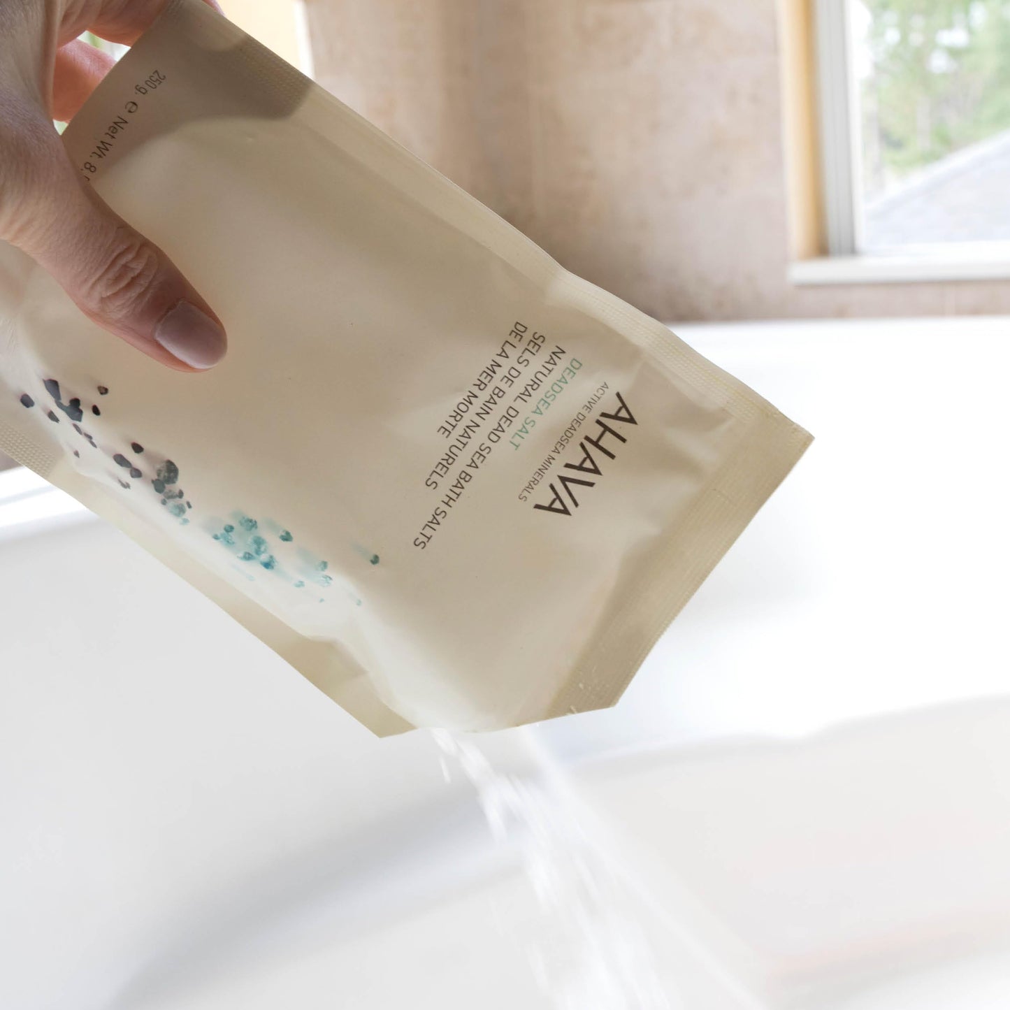 AHAVA Dead Sea Mineral Bath Salt- Intense Relaxation for Body & Mind, Elevates Moisture, Softens & Eases Sore Muscles, Enriched by Exclusive Dead Sea Beauty & Personal Care AHAVA
