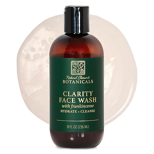 Natural Elements Botanicals Face & Body Wash with Frankincense, Aloe Vera & Salicylic Acid | Soothing, Calming, Anti-Aging, Daily Facial Cleanser | Beauty & Personal Care Natural Elements Botanicals