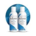 Adore Semi Permanent Hair Color (172 Baby Blue) (2 Pack) | Vegan & Cruelty-Free Blue Hair Dye | No Ammonia, No Peroxide, No Alcohol | 4 Fl Oz Beauty & Personal Care Adore