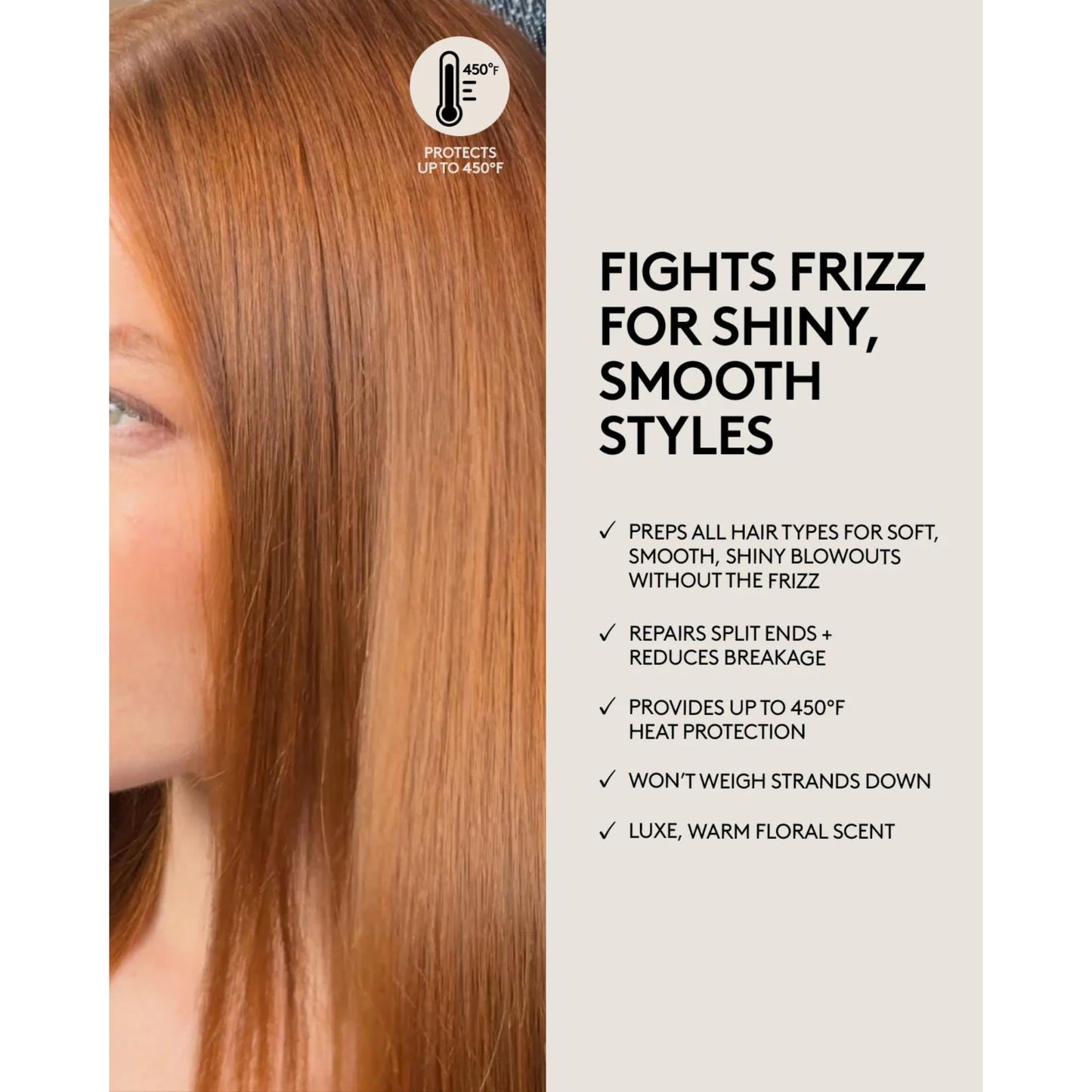 The Protective Type Frizz-Smoothing Heat Protectant Styling Cream Beauty & Personal Care FENTY BEAUTY