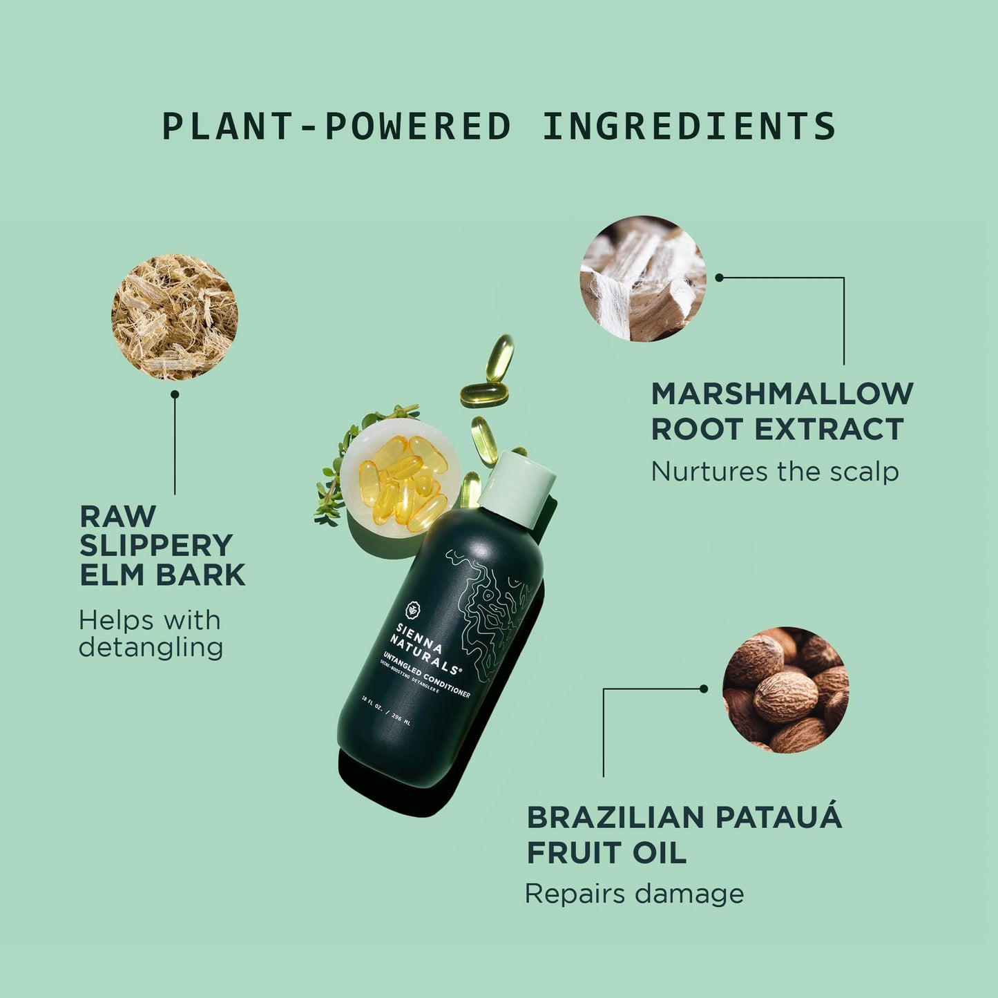 Sienna Naturals - H.A.P.I. Shampoo & Untangled Conditioner Bundle - Anti Frizz - Hydrating for Dry, Damaged, Curly & Color-Treated Hair Beauty & Personal Care Sienna Naturals