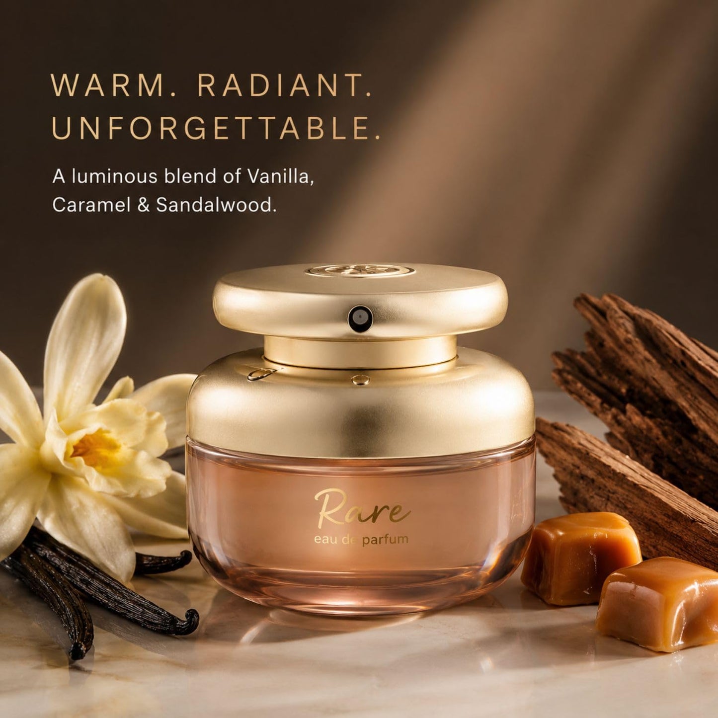 Rare Beauty Eau de Parfum - Warm Vanilla & Caramel Fragrance with Sandalwood and Ginger Notes, 1.69 oz / 50 mL Beauty & Personal Care Rare Beauty