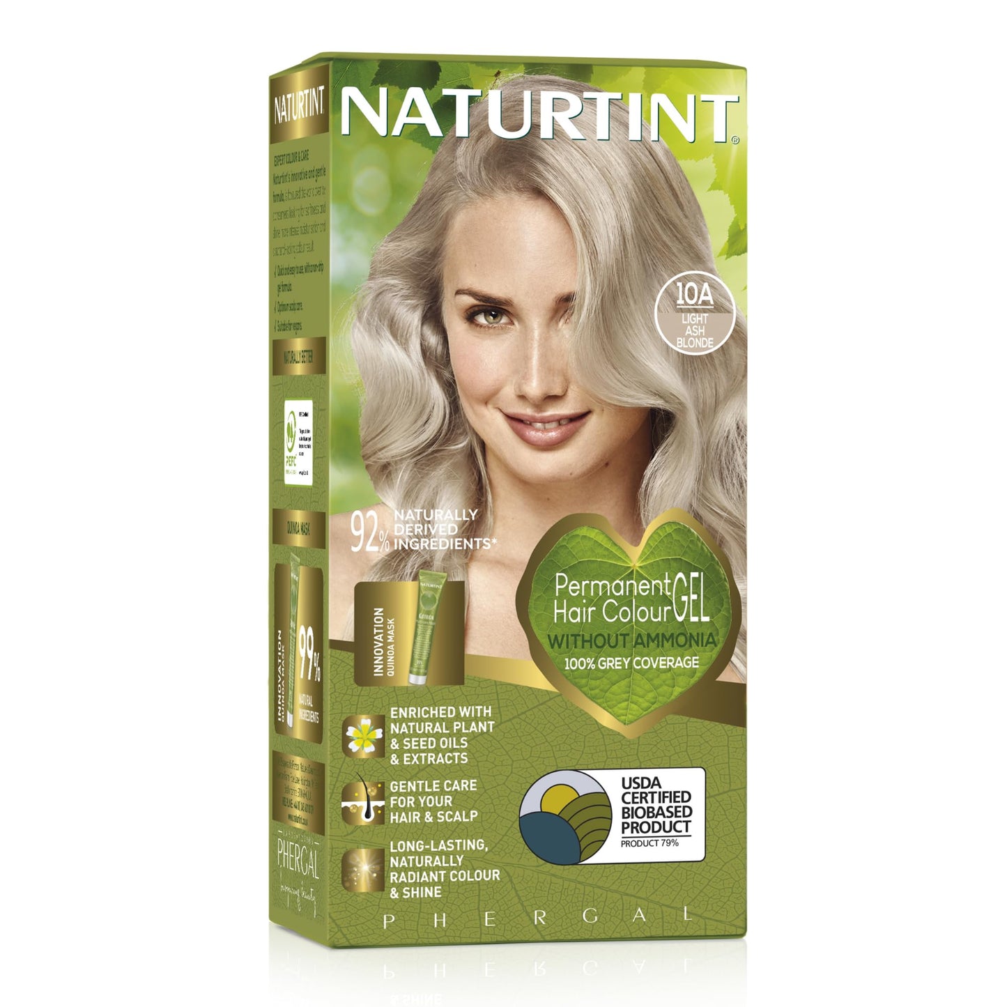 Naturtint Hr Clr 10a Blonde Lite Ash Beauty & Personal Care Naturtint