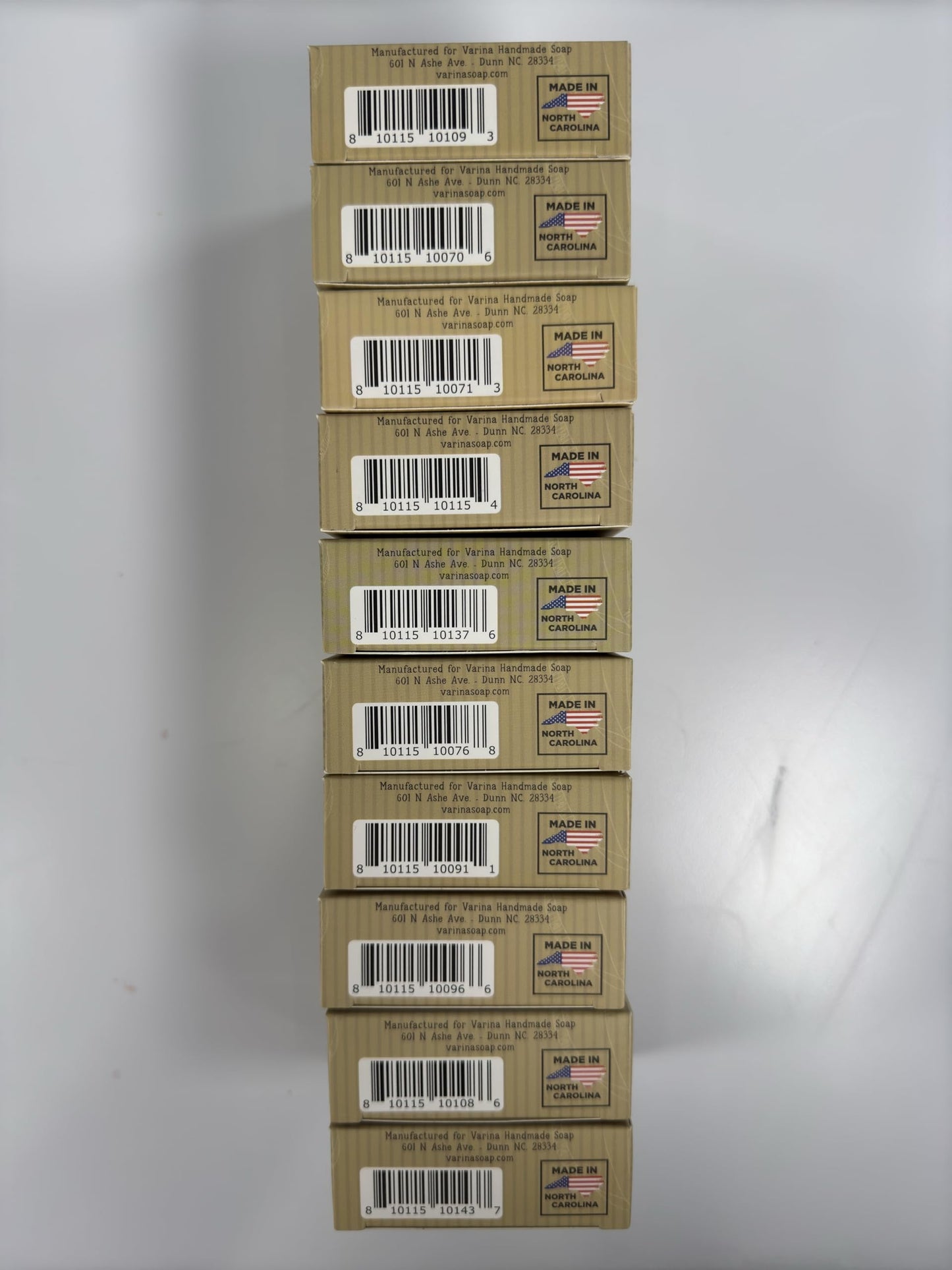 Varina Natural Floral Variety Bar Soap - Gentle Cleansing for Sensitive Skin, Floral - 10 Pack Beauty & Personal Care Varina