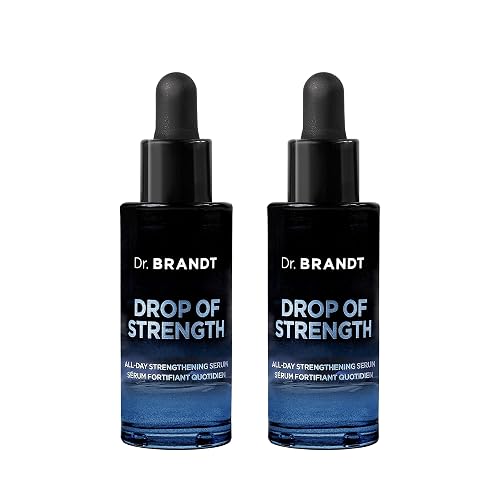 Dr. Brandt Drop of Strength All-Day Strengthening Serum - 0.5 fl oz, Pack of 2 - Enhances Skin Resilience & Provides Instant Hydration Beauty & Personal Care Dr. Brandt Skincare