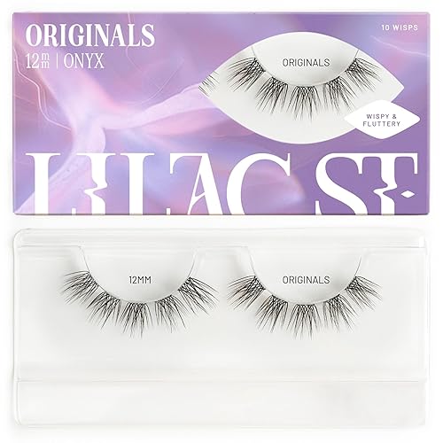 Lilac St - Originals Natural Faux Eyelash Clusters (12mm) - Soft, Natural Look - DIY Lash Extension Wisps - Lightweight & Lifelike - Lasts 10 Days Beauty & Personal Care Lilac St.