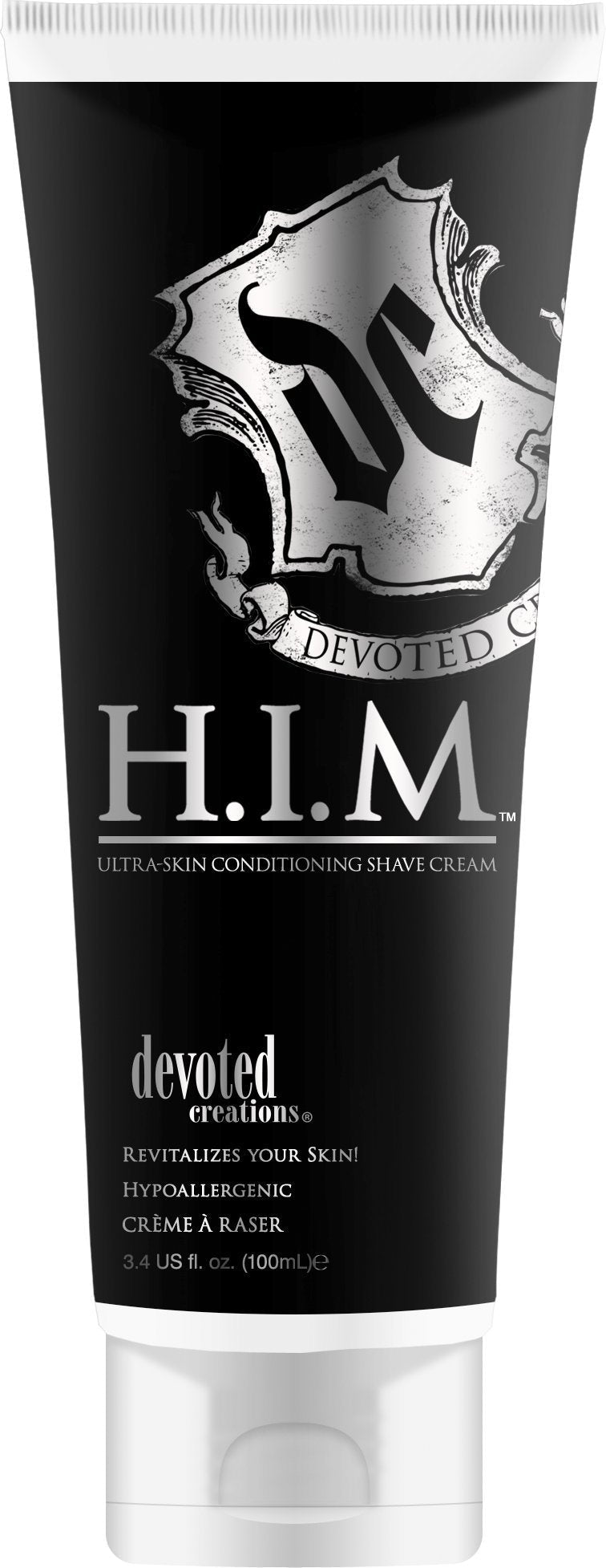 2011 H.I.M. Shaving Cream Ultra Skin Conditioning 3.4oz by Devoted Creations Beauty and Personal Care Devoted Creations